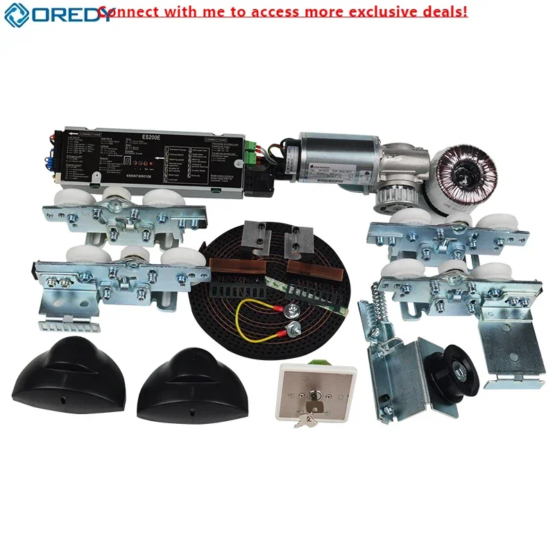 

Oredy ES200 Commercial Automatic Sliding Door Close Operator Kit Modern Remote Dunkermotoren Motor For Home Or Hospital Use