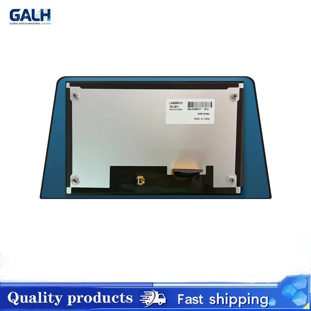 LA080WV9-SL01 New 8 inch LA080WV9(SL)(01) LA080WV9 SL01 LCD With Touch Screen For Kia Forte 2019-2021 car Radio 96160M7070