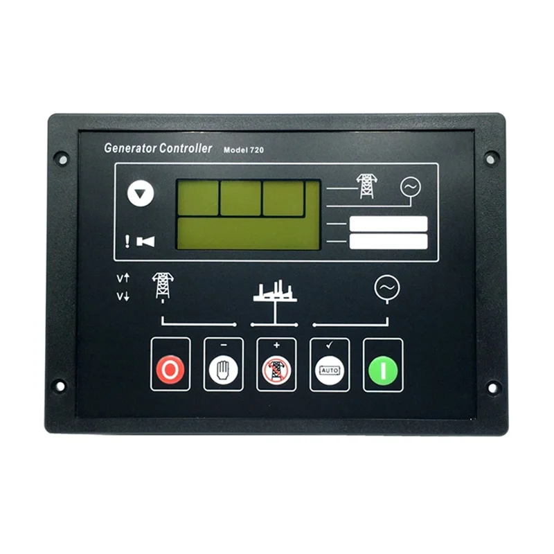 DSE720 Auto Start Generator Controller Module Generator Control Panel Alternator Protecting Control Board Genset Replacement-T44