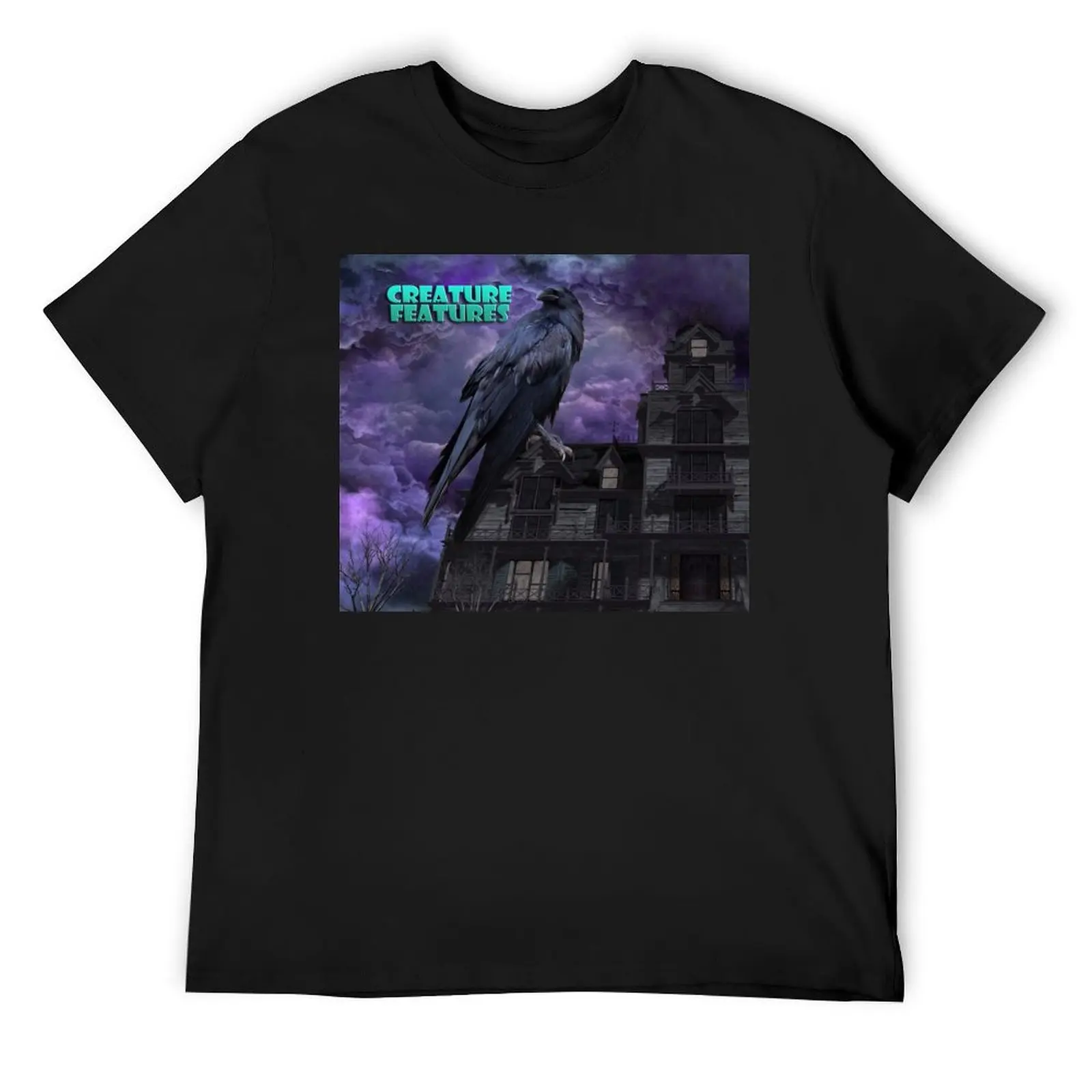 

Raven House T-Shirt topping oversized graphic tee graphic shirts basketball graphic tees mens t shirts casual stylish