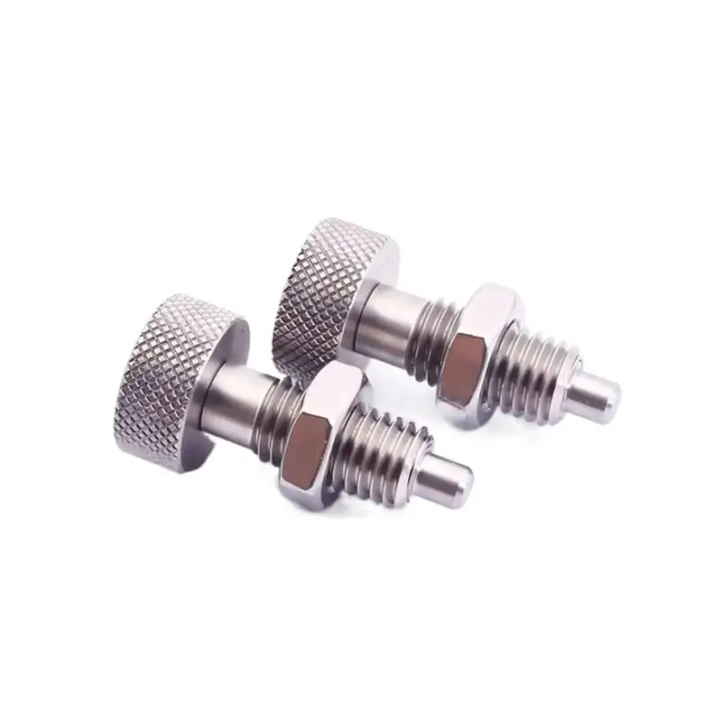 Vis à ressort autobloquantes, boulons à vis en acier inoxydable 304, boutons moletés avec écrous