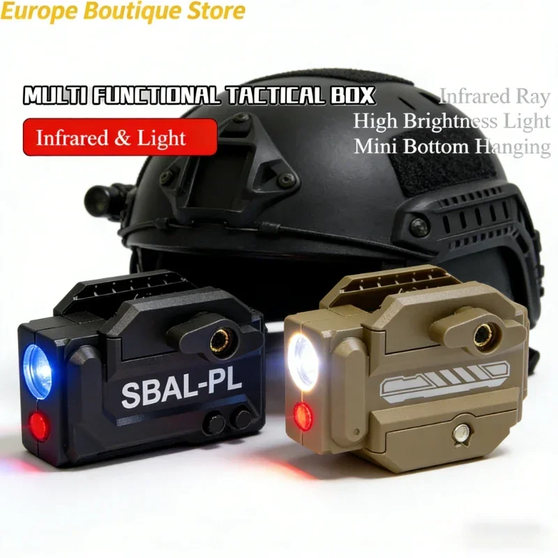 

2026 New Nylon Infrared Flashlight LED, Hanging Design, Adjustable Accessories, 20mm Rail for Outdoor Hunting