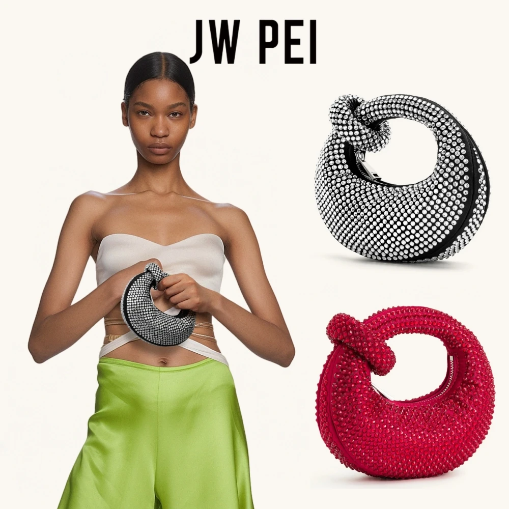 

JW PEI Abacus Artificial Crystal Mini Top Handle Bag