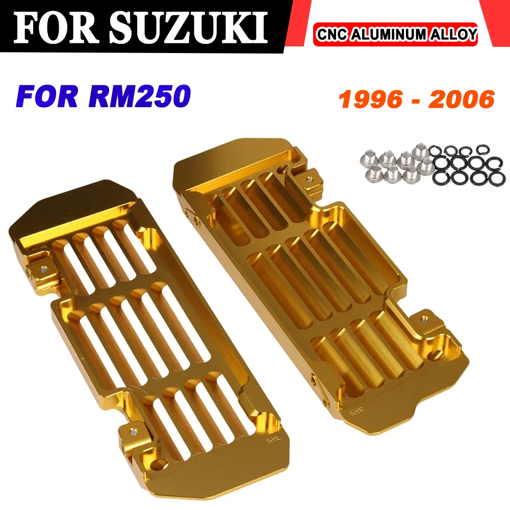 

For Suzuki RM250 1996 - 2006 RM125 2001 - 2008 DRZ400 2000 - 2004 Accessories Radiator Grille Guard Protector Protection Cover