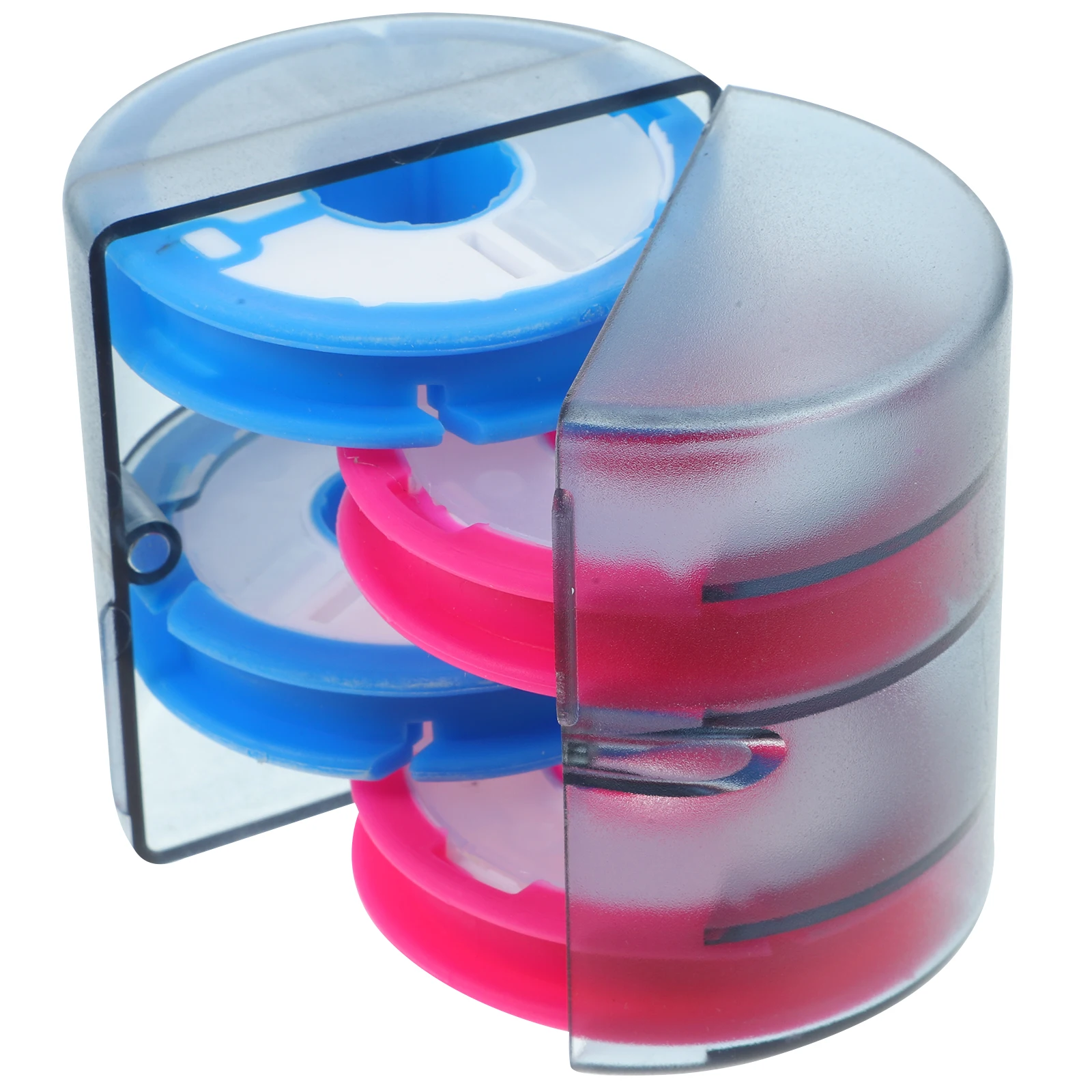 

Anti-fall Silicone Main Line Box Fishing Tool Portable Spool Winder Spooler Colorful Spools Storage Bobbins