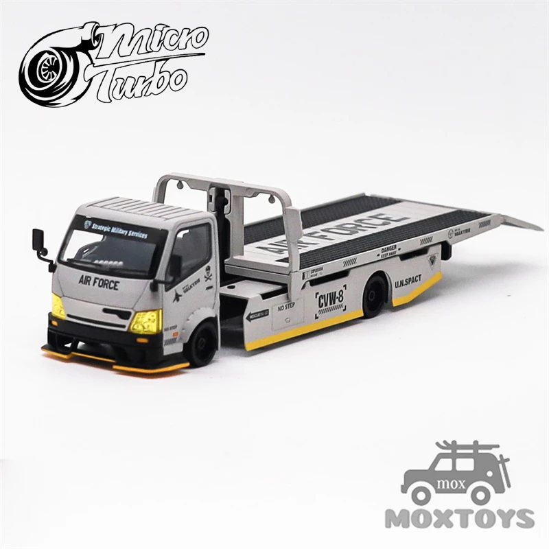 Micro Turbo 1:64 AIR FORCE Custom Tow Truck Air Force Livery Diecast Model Car