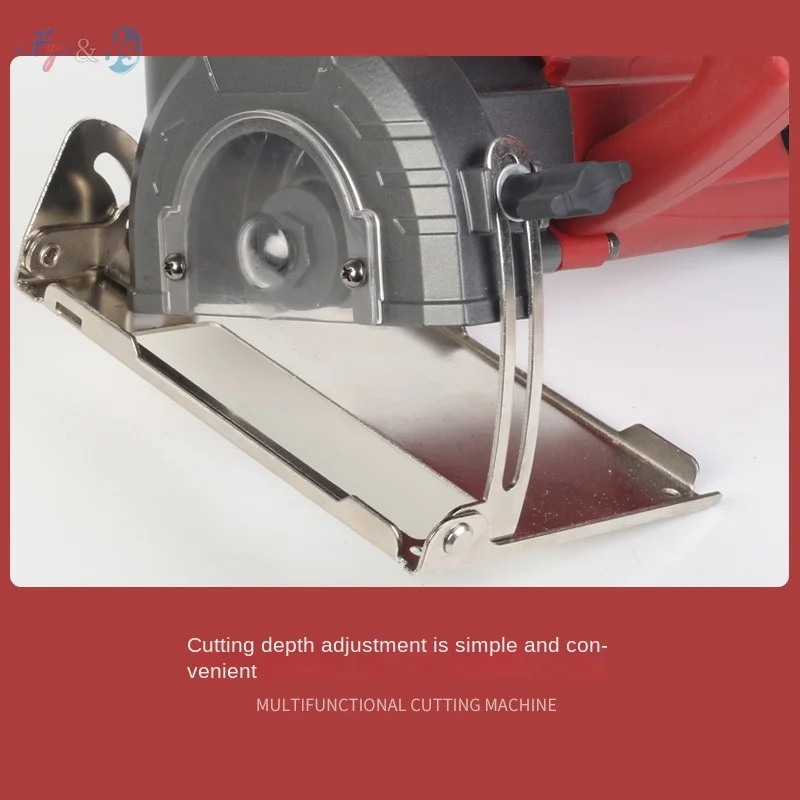 Multifunctional Woodworking Portable Electric Circular Saw With Dust Suction Removal Design For Wood Gypsum Board Cutting