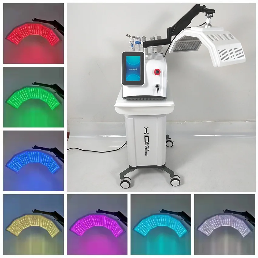 Machine de thérapie par la lumière LED PDT, équipement de beauté du visage, 273 lampes, 7 couleurs