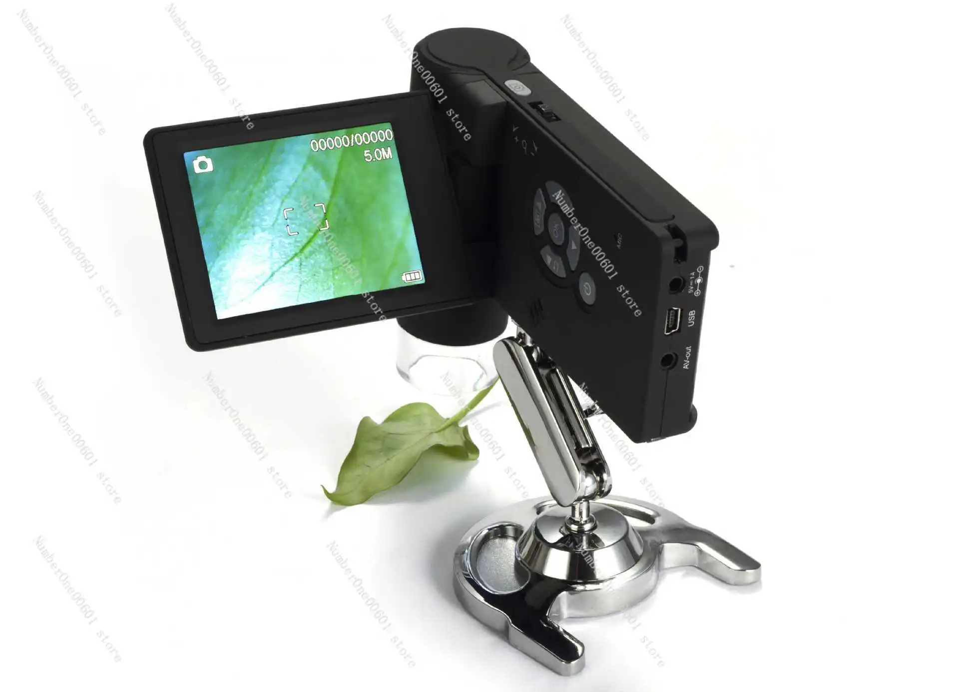 High Definition Digital Handheld Portable Video Camera with Screen, Microscope, USB, Magnifying Glass, 500X