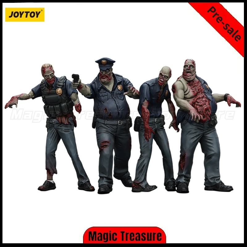 

【Pre-sale 】JOYTOY 1/25 Action Figure Dark Source Zombie Fique Police (Male)Anime Ornaments Gifts