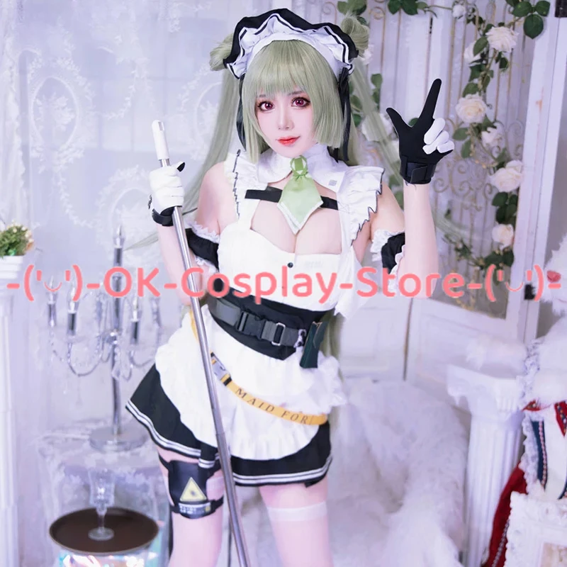 

Saudaa Cosplay Costume NIKKE The Goddess of Victory Cosplay Suit Women Sexy Maid Dress Halloween Party Uniforms Custom Made