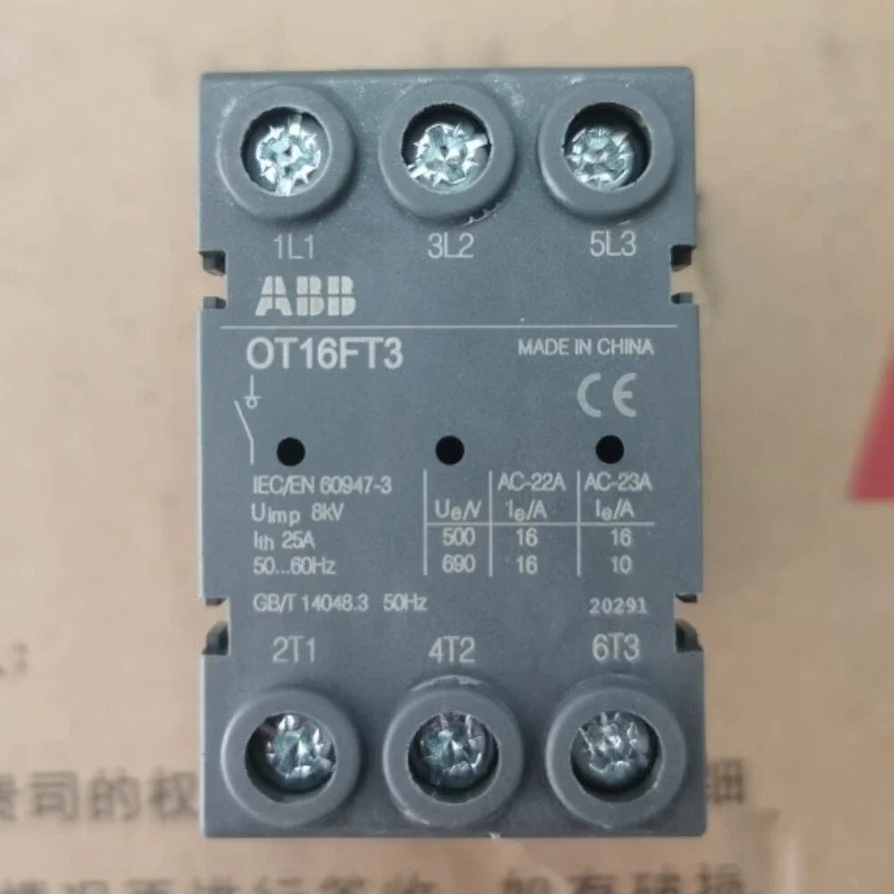 

Выключатель-разъединитель 10136399 OT16FT3 1SCA104838R1001