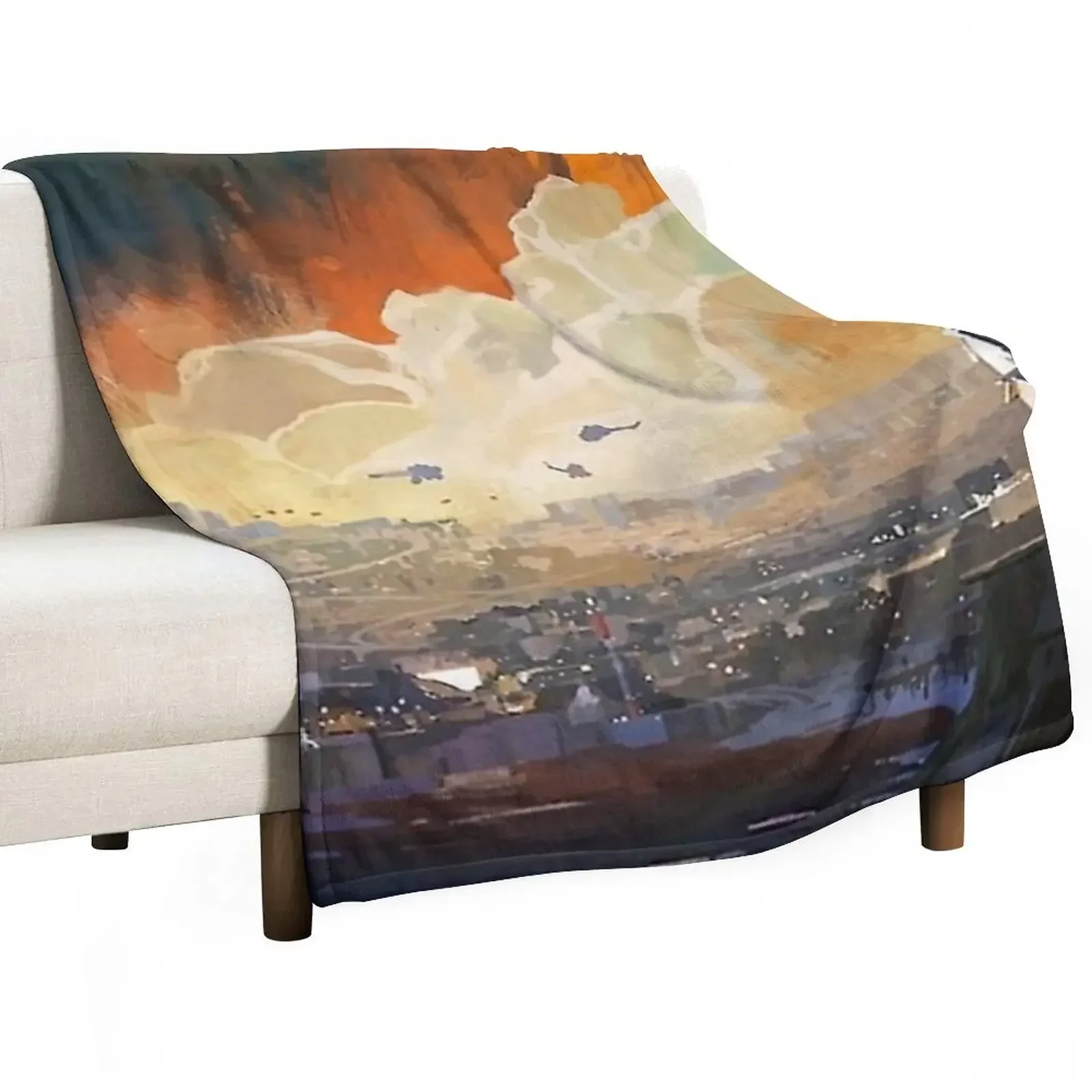 

Disco Elysium Poster Throw Blanket Large Hairy Blankets