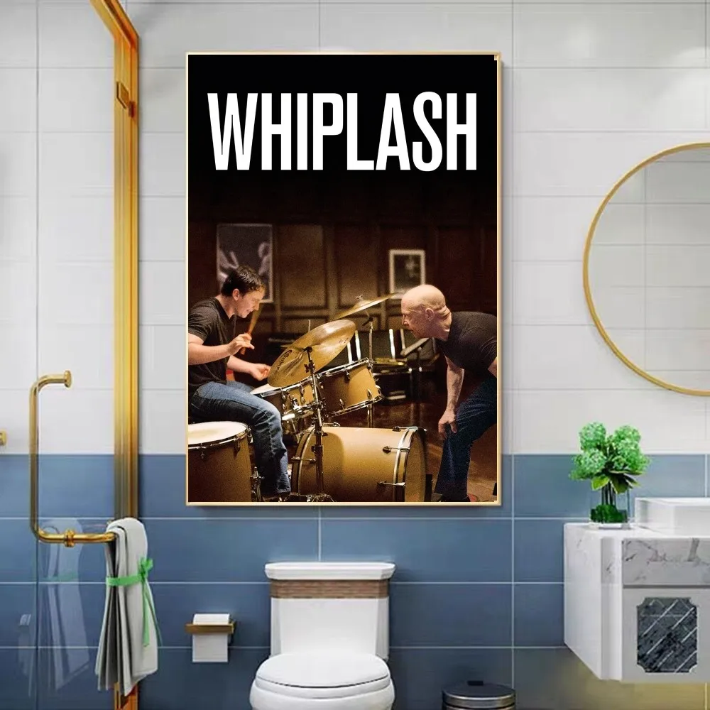 Film Classic Whiplash Poster Sticky HD Quality Wall Art Retro Posters for Home Kawaii Room Decor