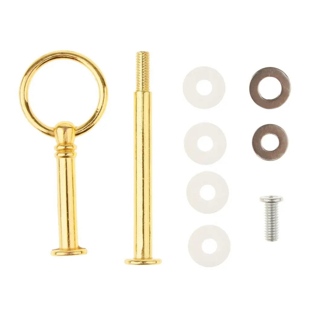 2 Tier Round Top Cake Stand Rack Handle Fitting Hardware Rod