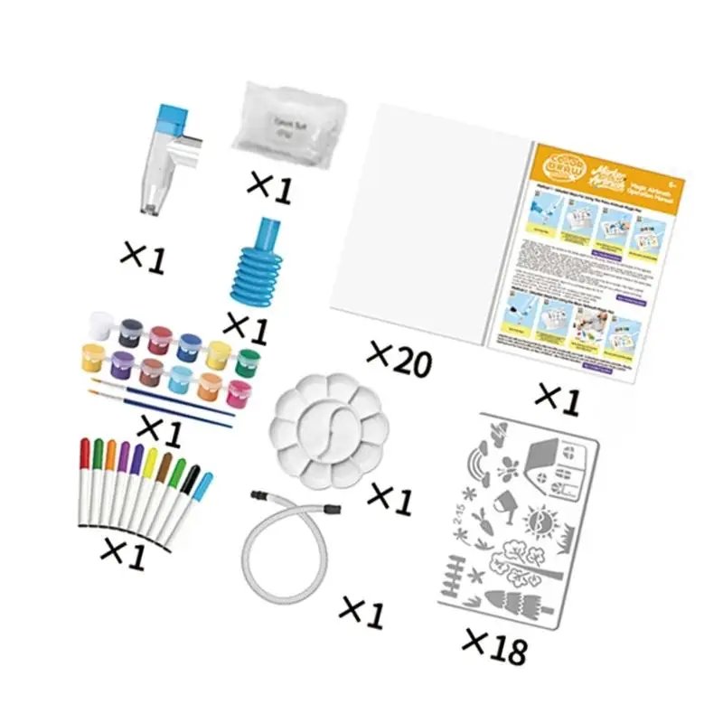 Y1UB 12 Color Washable Art Toy Set Perfect For Little Artists