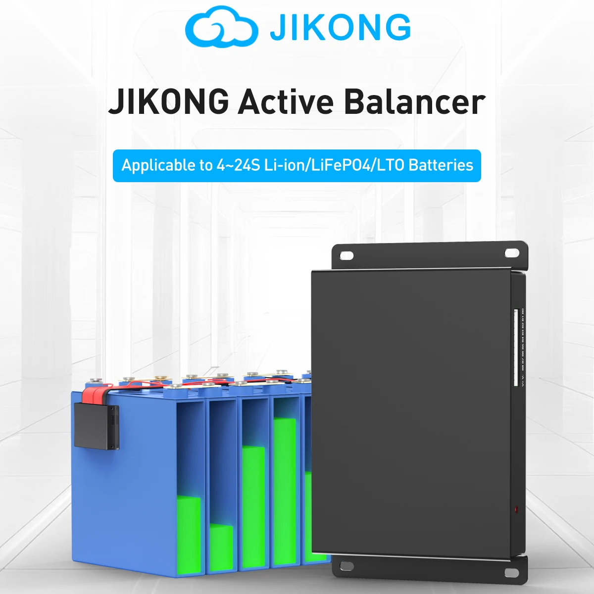 JIKONG Smart Active Balancer 2A 4A 4S 8S 16S 20S 24S Bluetooth APP Li-ion LiFePO4 LTO Batteries