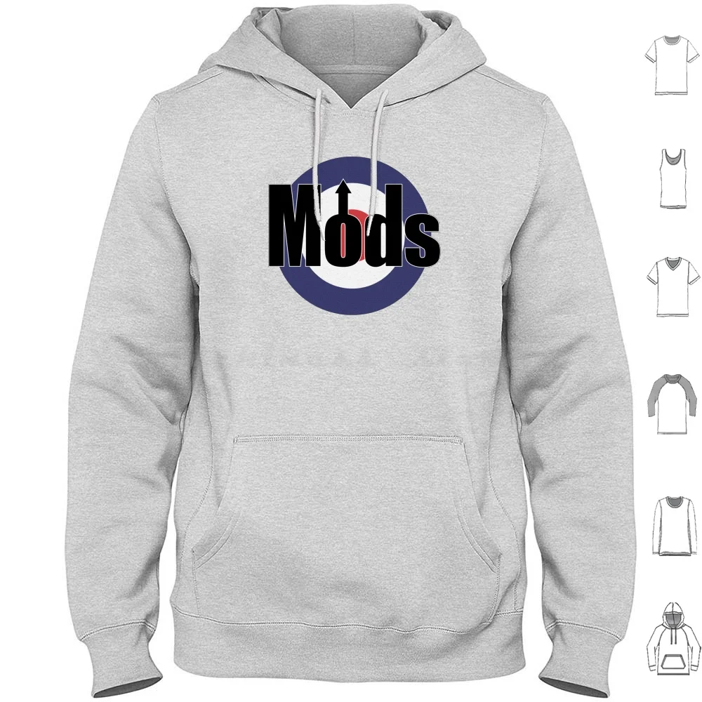 We Are The Mods Hoodie cotton Long Sleeve Mods Lambretta Ska Skinhead Scooter Retro Pop Art 60s The Scooter Boy