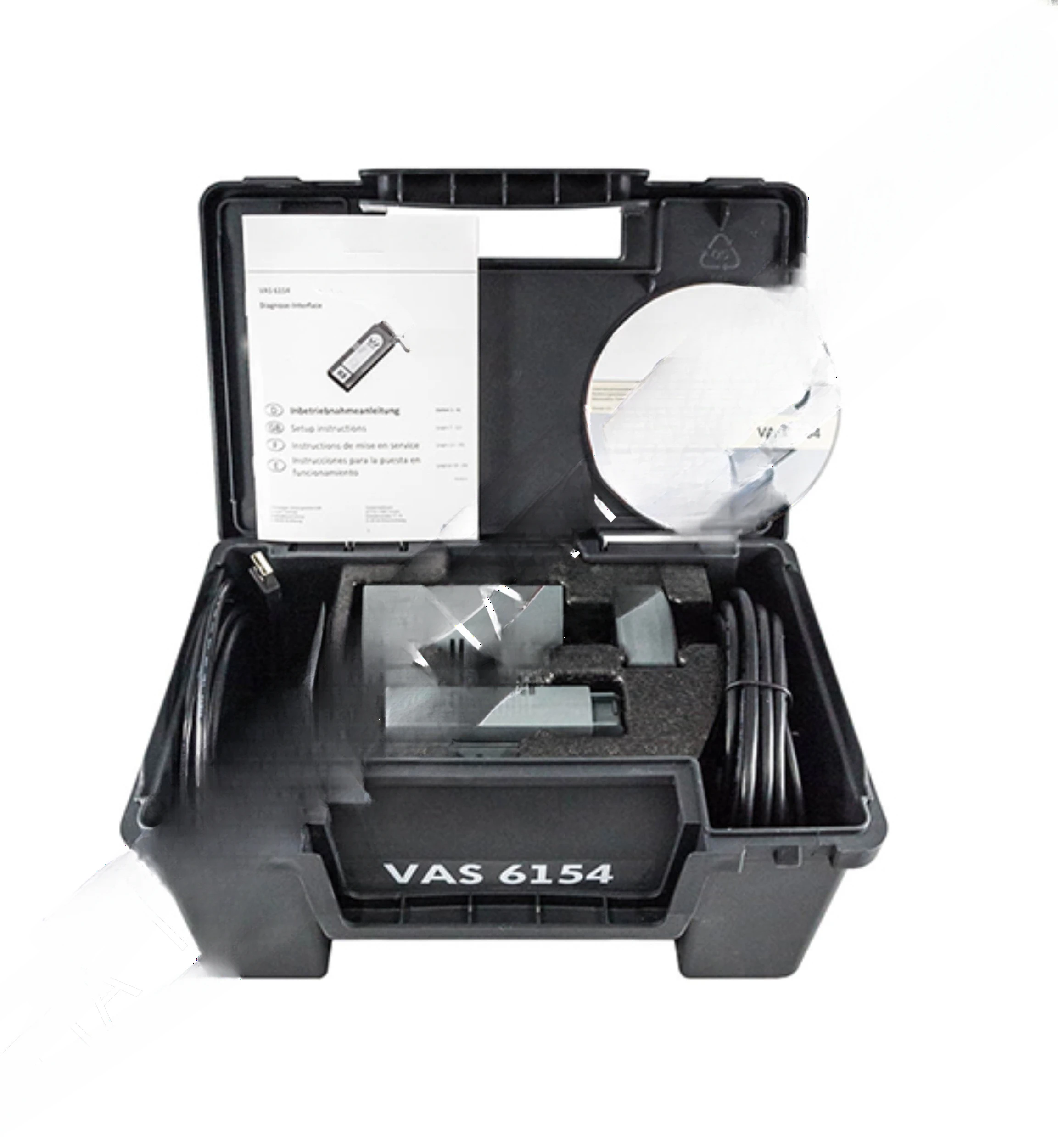 Tester VAS6154A with WiFi Bluetooth diagnostic plug for testing computer