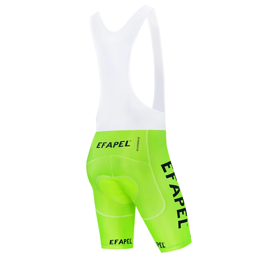 Fluor Yellow 20D Gel Cycling Shorts Men Women Fashion 2024 EFAPEL Bike Shorts Ropa Ciclismo Quick Dry Bicycle Pants Culottes