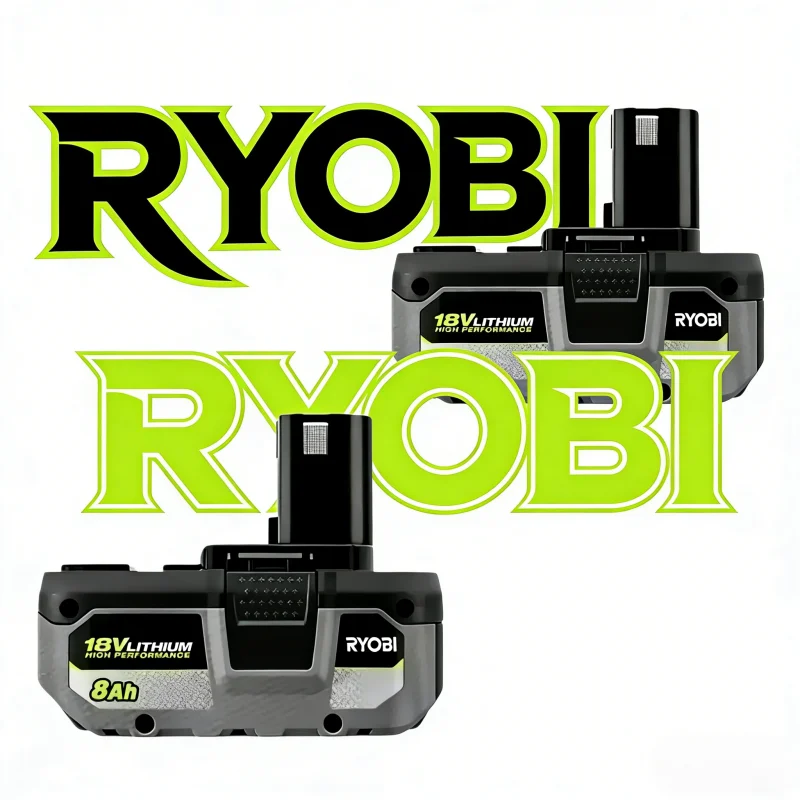 

RYOBI 18V One+ High Capacity Li-ion Battery Original P108 P104 P107 RB18L50 RB18L20 Rechargeable Cordless Power Tool Battery