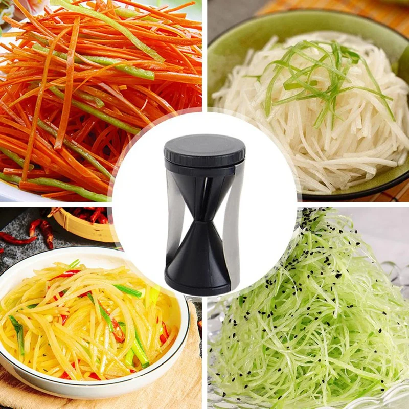 BEAU-Cucumber Shredder Tool Handheld Portable Shredder Tool Labor-Saving Grater Veggie Shredder Carrot Slicer