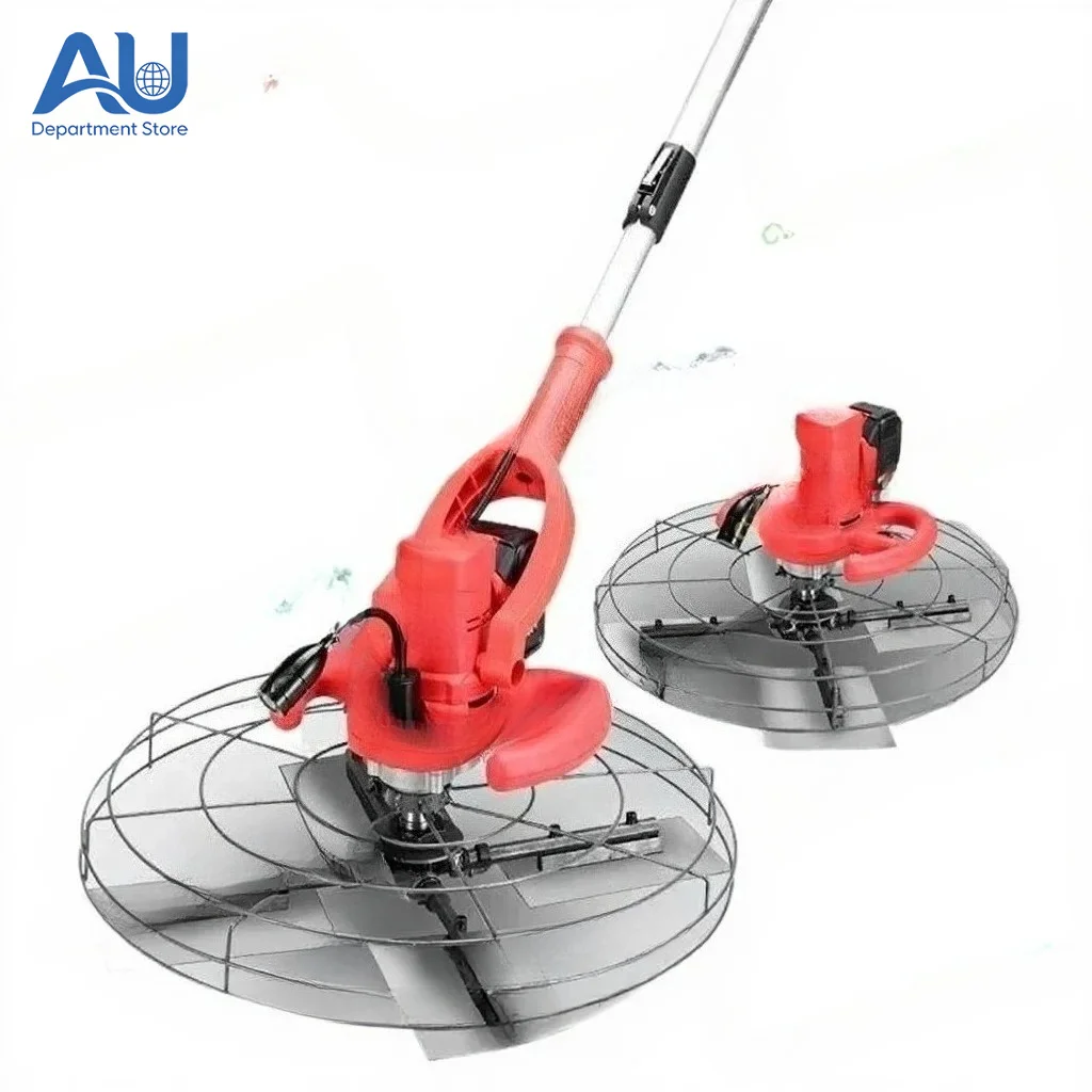 Lithium Battery Small Cement Concrete Polisher Wall Plaster Small Flat Cement Electric Trowel Road Surface Light Collector