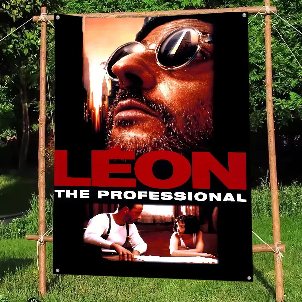 

L-Leon The P-professional Flag DIY Flag For Family Group Party Living Room Home Dorm Decor Wall Art Decor Banner