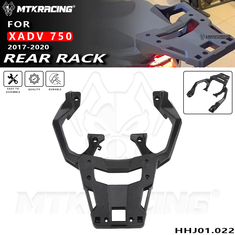 MTKRACING For HONDA XADV 750 2017-2020 Holder Shelf Toolbox Support Panel Tailgate Rear Tail Load Aluminum Scooter Accessories
