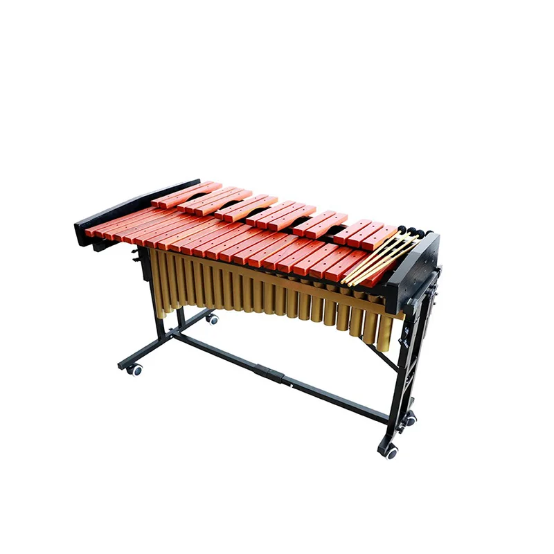 

Chinese Traditional Musical Instruments Percussion Marimba 37 Notes With Wooden Music Stand Xylophone