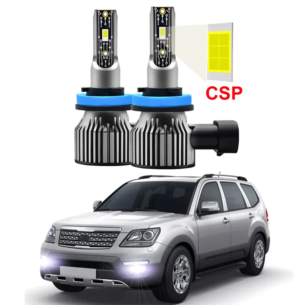 

2Pcs LED Fog Lamp Bulbs For KIA Mohave For KIA Borrego 2016 2017 2018 White Fog Lamp Canbus