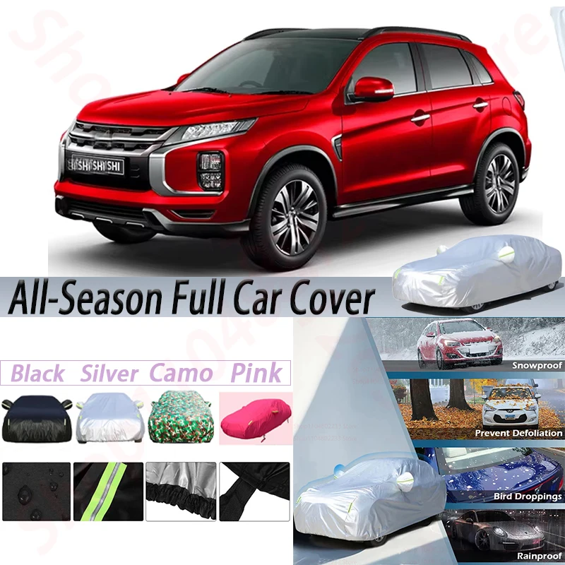 

Outdoor Waterproof Car Covers SUV Anti-UV Sun Rain Snow Ice Resistant Cover Dust Proof For Mitsubishi ASX RVR 2010-2021