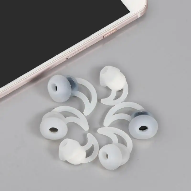 Replacement Silicone Tips for In Ear Earphones Earbuds Earhook For Sound Sport Wireless QC20 QC30 Noise Isolation