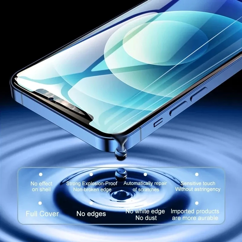 3 Piezas Protector de Pantalla para iPhone 6 7 8 Plus SE 2020 2022, Película de Hidrogel 4