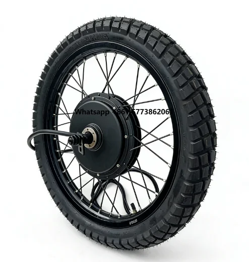 

Cheap Price DELFAST QS205 19*1.6 Black 72V5000W 3.5T 150mm Dropout Hub Motor Wheel Motorcycle Wheel with 80/100-19 Street Tyre