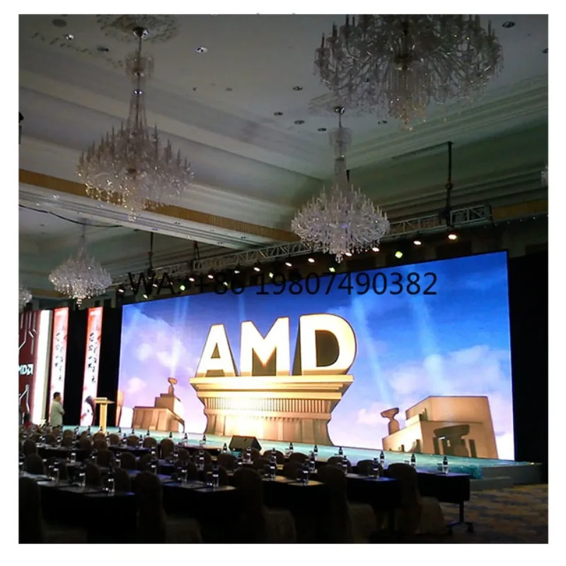 

P2.9 P3.9 P4.8 Aluminum Cabinet LED Screen Waterproof Indoor Outdoor Stage Performance Rental Visual Panel