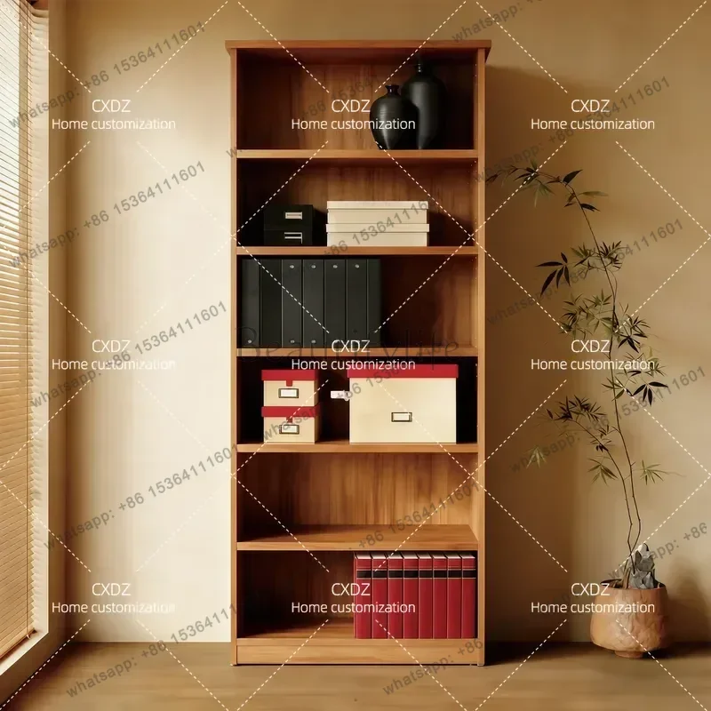 Best Sellers Medieval Ash Wood Bookcase Whole Wall Floor To Ceiling Shelf Home Storage Locker Customizable Free Installation