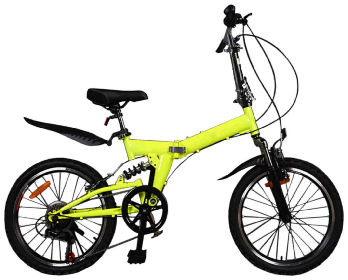 20 inch variable speed adult male and female student folding bicycles, cycling on highways and mountains, gift bicycles