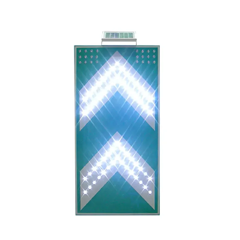 Panel Solar Reflector para señales de tráfico, señal de flecha Led, 4 piezas, Balizas solares con luces parpadeantes