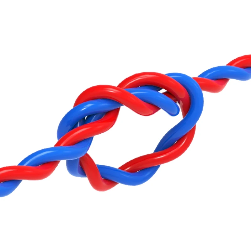 Colorful ZR-RVS 2 Core Twisted Pair Cable 2*2.5mm PVC Insulated Stranded Conductor Flexible Copper Wire flex electric wires