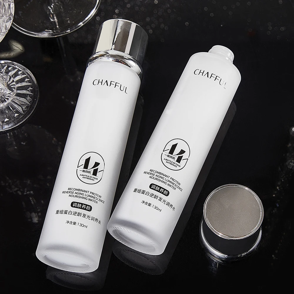 

Recombinant Protein Reverse Aged Luminescent Water Repair Dry Rough Skin Care Facial Tonic Elastic Tighten Lifting Face Essence