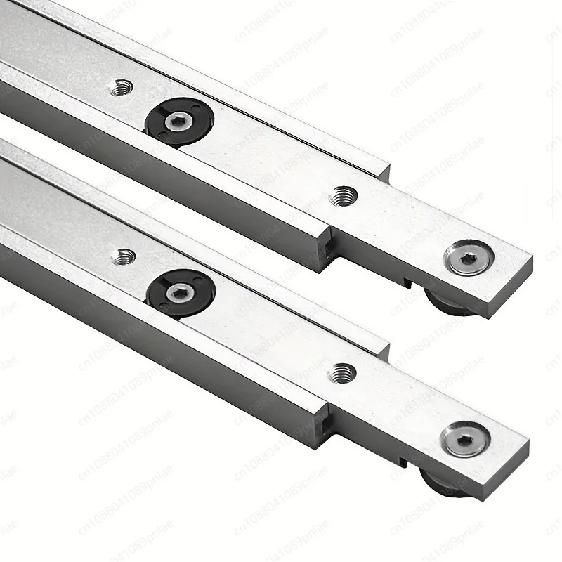 30 Type Aluminum T Track Slide Bar Woodworking Limiter Guide Rail Roller Sliding Strip For Wood Working Jig
