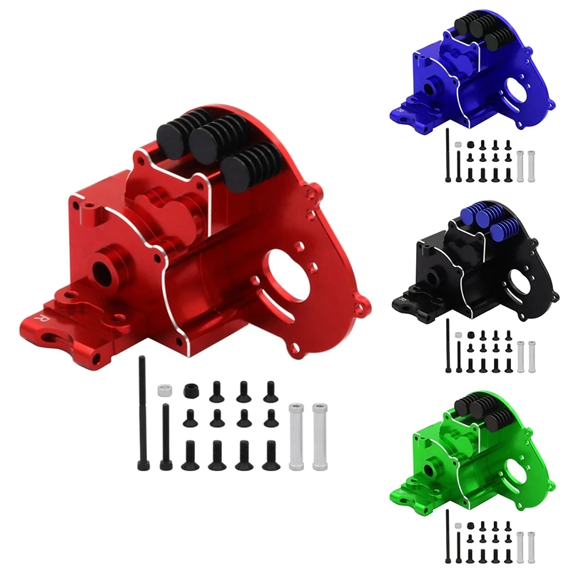 Eco-Friendly-Metal Transmission Gearbox Gear Box For 1/10 Traxxas Slash 2WD VXL Rustler Stampede Bandit RC Car Upgrade Parts