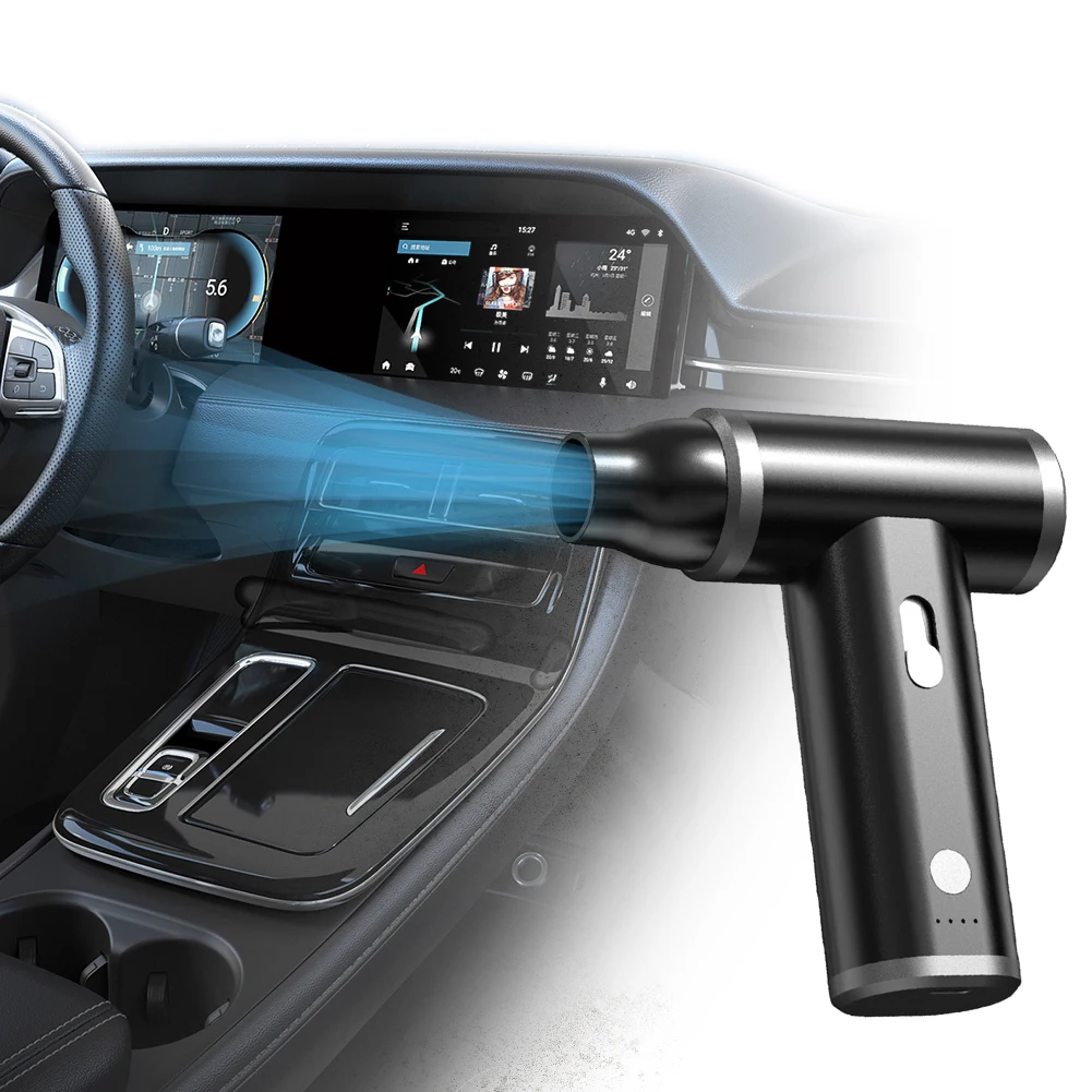 

110000PRM Compressed Air Duster Brushless Motor Electric Air Duster 2000mAh Portable Air Blower for Electric Devices Cleaning