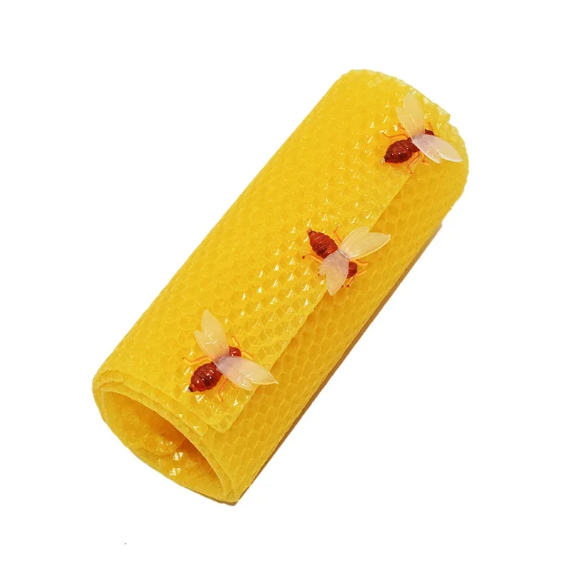 20 PCS Honey Bee Stick Pin Beeswax Candle Kit Plastic Bee Pin Beehive Equipment Bee Accessories  Beekeeping Tools