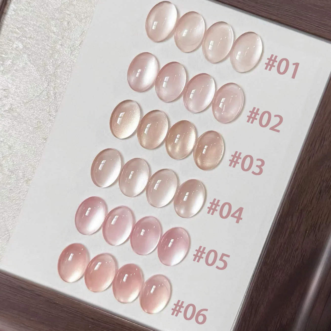 MIANEL 10ML 2026 Neuer Schneeweißer Märchenland 3-Farben Katzenauge Gel-Nagellack Funkelnder Goldschimmer Rosa Satin Glasperlen Nagelkunst – Detail 18