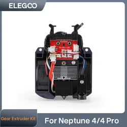 ELEGOO FDM 3D Yazıcı Ekstruder Çift Dişli Doğrudan Ekstruder Kiti Neptün 4 için NEPTUNE 4 PRO FDM 3D Yazıcı