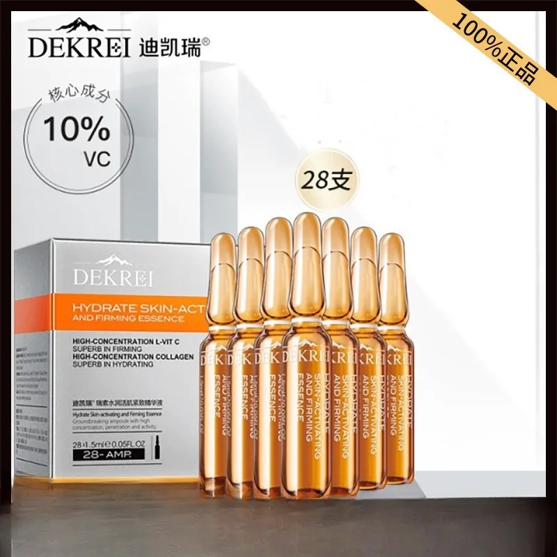 DEKREI Serum Concentrated Vitamin C Essence 28 bottles Facial Vitamin C Serum Collagen Hydrating Essence Original Skincare