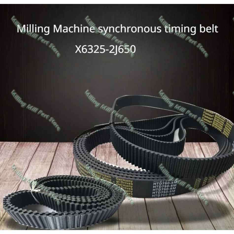 Milling Machine synchronous timing belt X6325-2J650 Perimeter=579.6mm 42 Teeth Width 28mm 40173 x 1 1/8