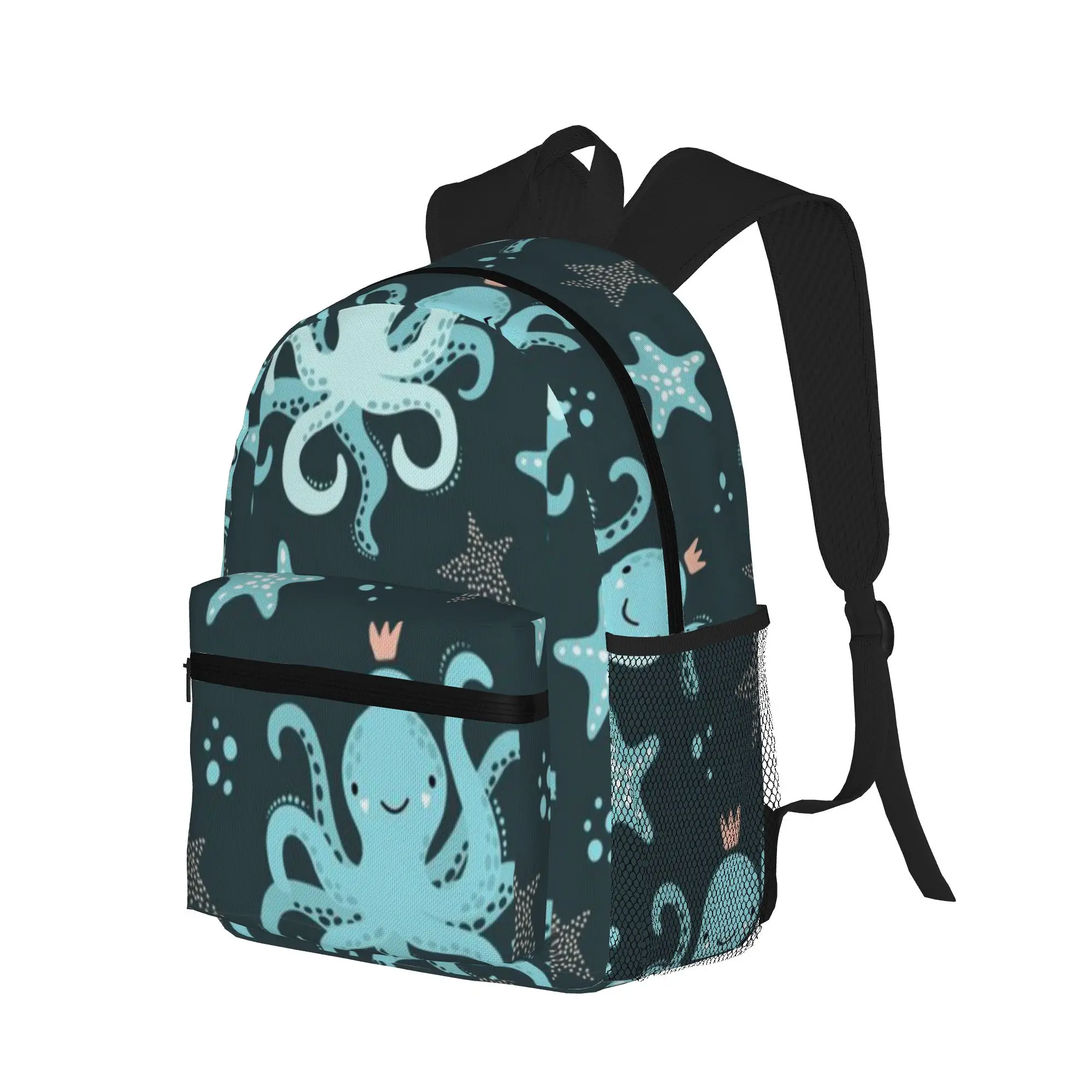 Under the Sea Pattern  Casual Backpack for Students and Adults Backpacks